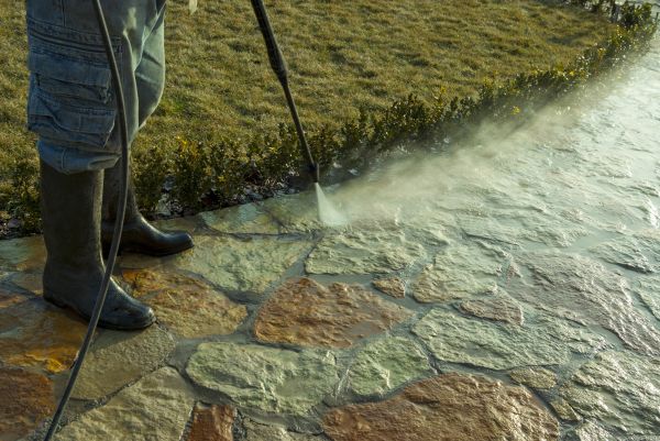Stone Power Washing in Kirkland