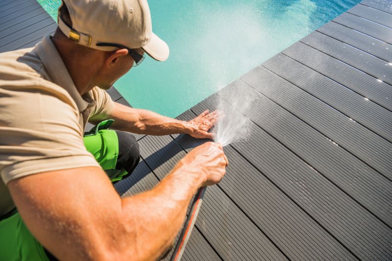 Pool Deck Cleaning